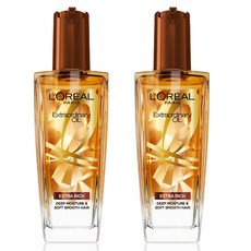 로레알파리 엑스트라오디네리 헤어오일 리치 브라운, 100ml, 2개 100ml, 2개