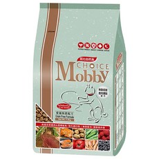 Mobby 莫比 全齡貓 愛貓無穀配方 乾飼料, 低敏配方 添加益生菌 助消化, 鹿肉 + 鮭魚, 6.5kg, 1袋