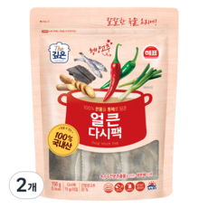 해표 얼큰 다시팩, 150g, 2개