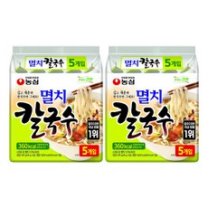 농심 멸치 칼국수, 98g, 10개 98g, 10개