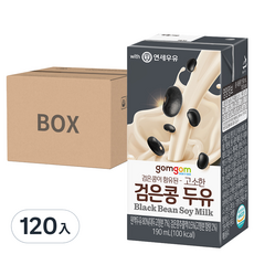 gomgom 香噴噴的黑豆豆奶, 190ml, 120入