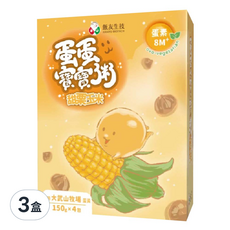 飯友 蛋蛋寶寶粥 4包, 600g, 甜栗玉米, 3盒
