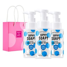 더프트앤도프트 소피소피 핸드솝 비누 난초향 3P + 쇼핑백 세트, 275ml, 1세트