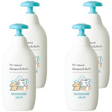 궁중비책 프리뮨 유아용 샴푸 앤 바스, 350ml, 4개