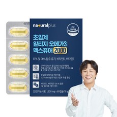naturalplus Max Pure 2000超臨界rTG Omega-3膠囊 78g, 1盒, 60顆