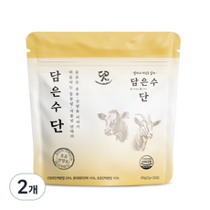 초유 산양유 동물성 식물성 단백질의 조합 담은수 단 30포 순한맛, 60g, 2개