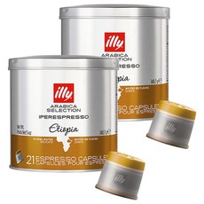 일리 아라비카 셀렉션 에티오피아 캡슐 커피, 6.7g, 21개입, 2개