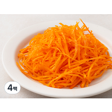 국내산 당근 채, 200g, 4팩 200g, 4팩