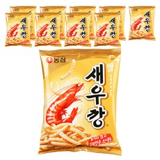 NONGSHIM 農心 米製蝦味條, 80g, 10包