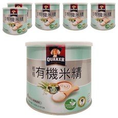 QUAKER 桂格 有機米精 4個月以上適用, 300g, 6罐