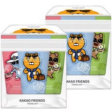 MINIS Kakao Friends旅行用洗漱用品組, 2組