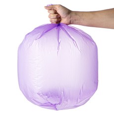 코멧 배접 쓰레기 비닐봉투 퍼플, 100개, 30L 100개, 30L