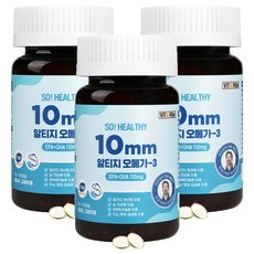 비타파우 반려동물 쏘헬시 10mm 영양제, 180정, 오메가3, 3개 3개, 뼈/관절강화