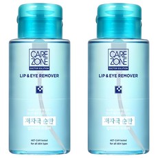 케어존 저자극 립 앤 아이리무버, 300ml, 2개 300ml, 2개