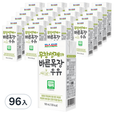 Pasteur 正直牧場 無抗生素牛奶, 190ml, 96入