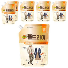 TECH Wool Dry洗衣精補充包, 1.3L, 6個
