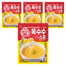 오뚜기 옥수수스프, 80g, 4개