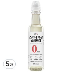 닥터트루 설탕 0g 스키니 액상 스테비아, 375g, 5개