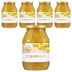 복음자리 배를 넣어 부드러운 유자차, 1.03kg, 1개입, 5개