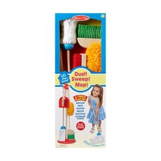 Melissa&Doug 瑪莉莎 角色扮演 幼兒掃地清潔工具組, 1組