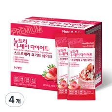 뉴트리디데이단백질쉐이크14포
 뉴트리디데이 다이어트 쉐이크 14포 350g 4개