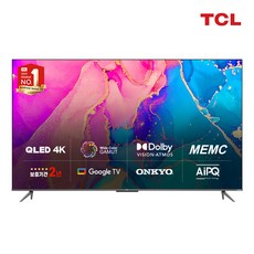 TCL 4K UHD QLED 안드로이드11 TV, 50C635, 128cm, 스탠드형, 자가설치