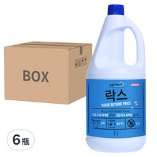 VALUE BEYOND PRICE 去漬漂白水 2公升 6瓶, 2L