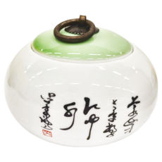 嚴選吉祥沉香粉附密封罐 古詩, 密封罐容量約180ml, 沉香粉重量約150g, 1罐