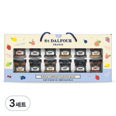 ST.DALFOUR 聖桃園 迷你果醬綜合 56g*6種*2入組, 3組