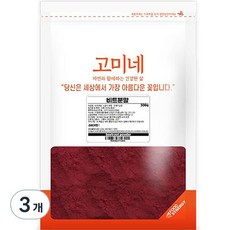 고미네 비트 가루, 300g, 3개