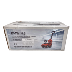 BMW 寶馬 M5四合一兒童嚕嚕車 搖擺車 手推車 助步車 滑步車, 紅色, 1個