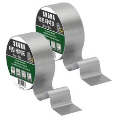 Skora 多用途管道膠帶 灰色 5cm x 15m, 2個