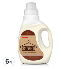 쉬슬러 홈드라이세제 본품, 650ml, 6개