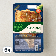비비고 가자미구이 (냉장), 70g, 6팩 70g, 6팩