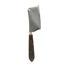 SABRE PARIS 起司切刀,玳瑁/琥珀色,不鏽鋼刀,21cm,法國製,洗碗機可用, 1支