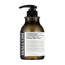 말콤 타임리스 블랙머스크 샴푸, 520ml, 1개