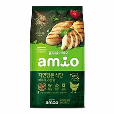 풀무원아미오 전연령 강아지 자연담은 식단 건식사료, 닭, 1.8kg, 1개