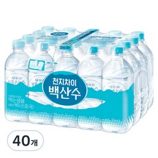 백산수 무라벨 생수, 500ml, 목포