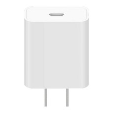 小米 20W 快速充電器 Type-C版, 智慧兼容, 高安全性, 小巧便攜, 國際旅行, 白色, 1個