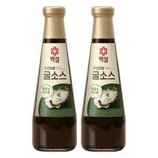 백설 프리미엄 굴소스, 2개, 500g