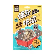 LitoMON 怪獸部落 怪獸咔滋 原肉零食, 干貝小魚乾, 25g, 1包