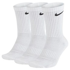 NIKE 耐吉 Everyday Swoosh長筒襪 3雙 SX7664-100+Well Done襪子組