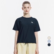 SKECHERS 女款超涼感經編短袖T恤 SL3WTCFM06, 黑色