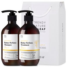 달리프 베러 퍼퓸 프리미엄 기프트 헤어 세트 일랑로즈향 샴푸 500ml + 트리트먼트 500ml, 1세트