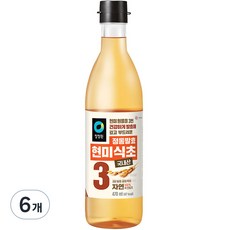 대상 청정원 정통현미식초, 470ml, 6개