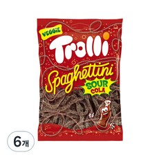 사우어가루
 트롤리 스파게티니 사우어 콜라향 젤리 100g 6개