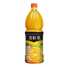 美粒果柳橙1.25L，富含維生素C，口感清新，家庭號包裝，健康美味，隨時補充活力, 1.25L, 1瓶