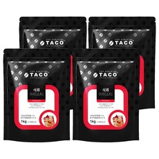타코 석류 아이스티 파우치, 1kg, 1개입, 4개, 1kg 1kg, 1개입, 4개
