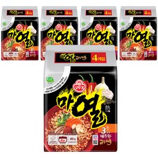 오뚜기 마열라면 120g, 20개