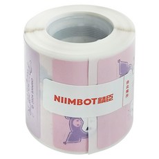 NIIMBOT 防水貼紙 甜心酷洛米 B21S/B1 專用, 43 x 60mm x 8m, 125張, 1捲